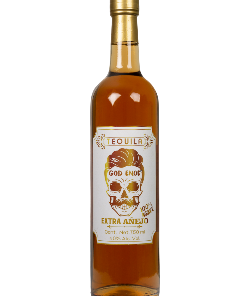 Tequila God Enoc Extra Añejo Etiqueta Bigote