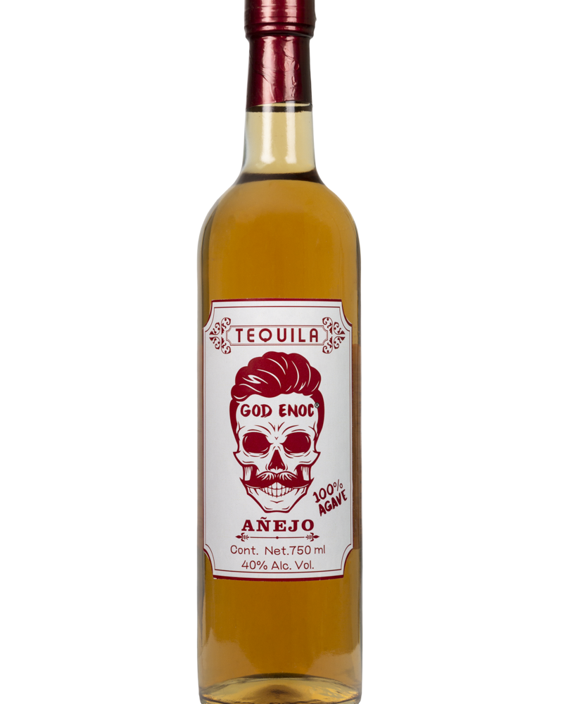 Tequila God Enoc Añejo Etiqueta Bigote