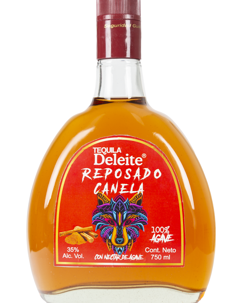 Tequila Deleite Reposado Canela Con Néctar de Agave