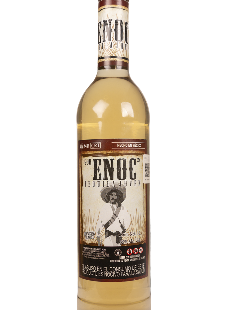 God Enoc Tequila Joven con néctar de Agave (1 Lts) (Etiqueta Revolucionaria)