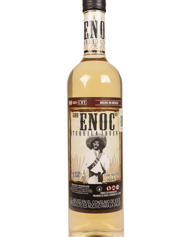 God Enoc Tequila Joven con Néctar de Agave (750 ml) (Etiqueta Revolucionaria)