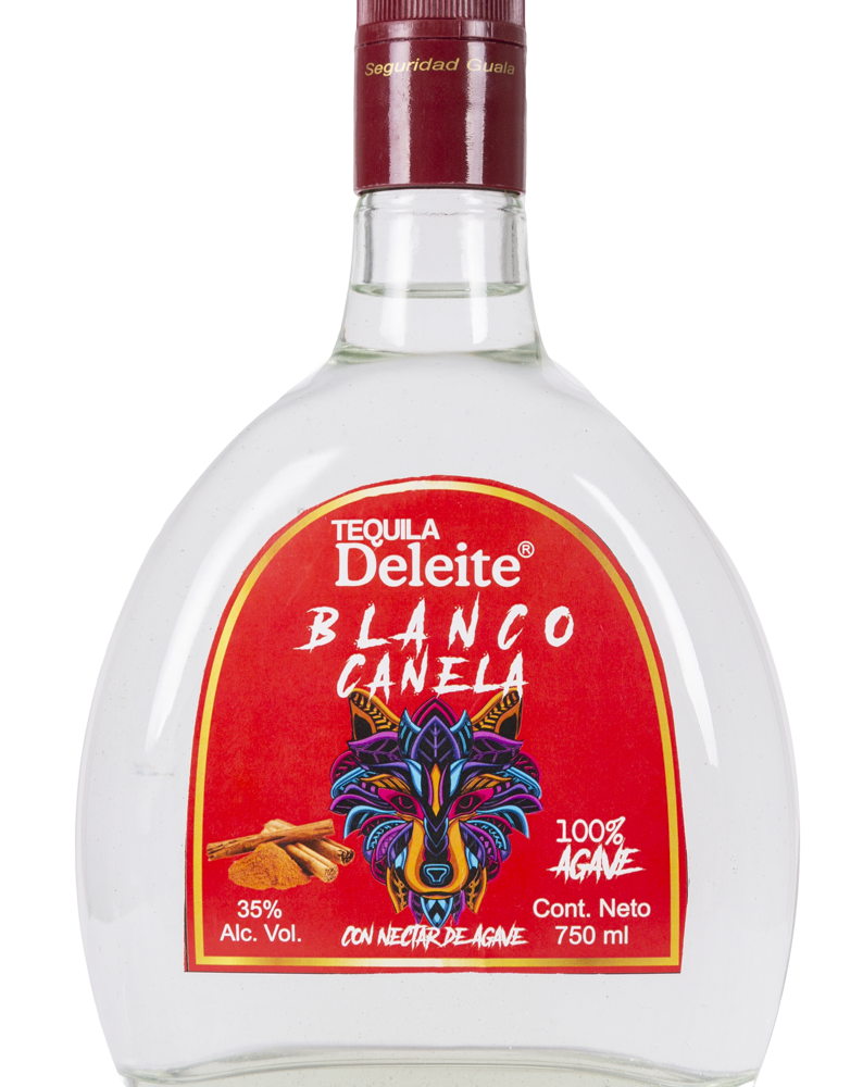 Tequila Deleite Blanco Canela Con Néctar de Agave