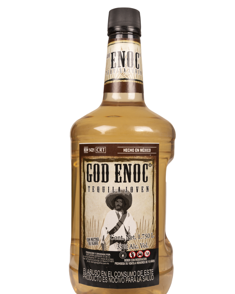 God Enoc Tequila Joven con nectar de Agave (1.750 L) (Etiqueta Revolucionaria)