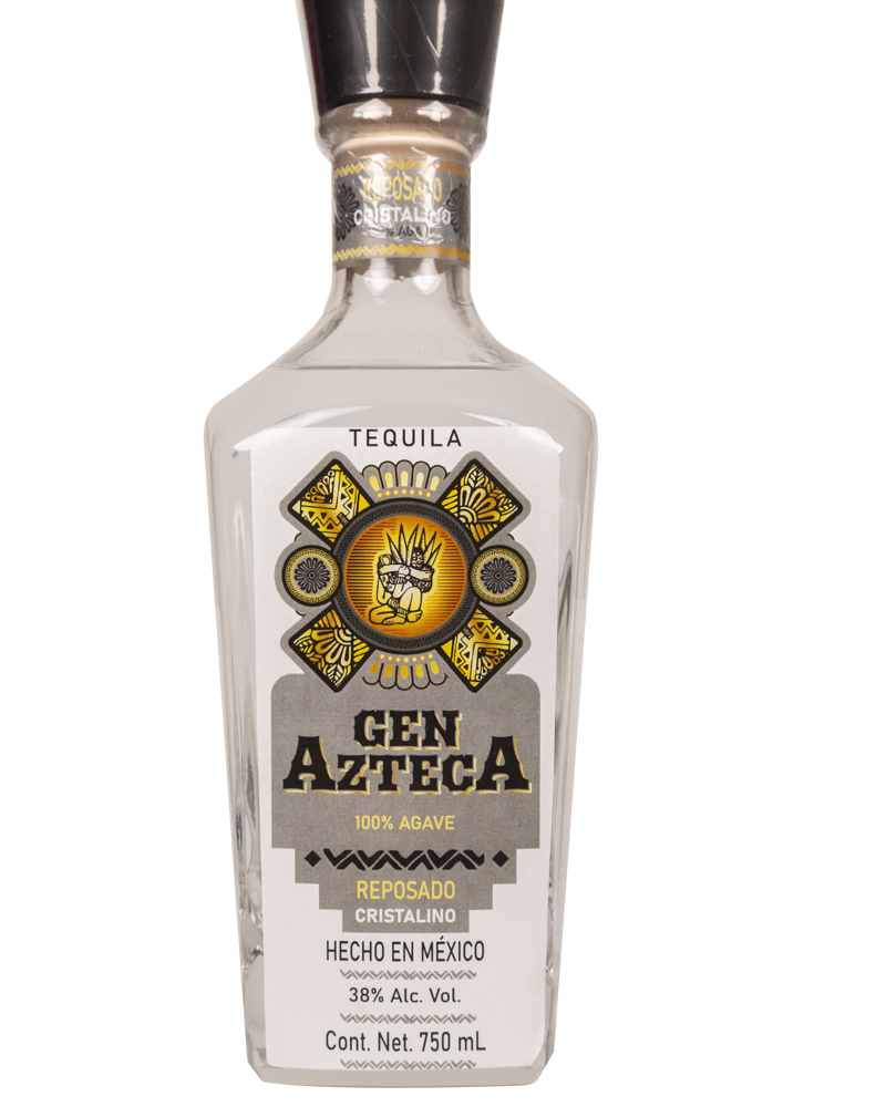 Tequila Gen Azteca Reposado Cristalino