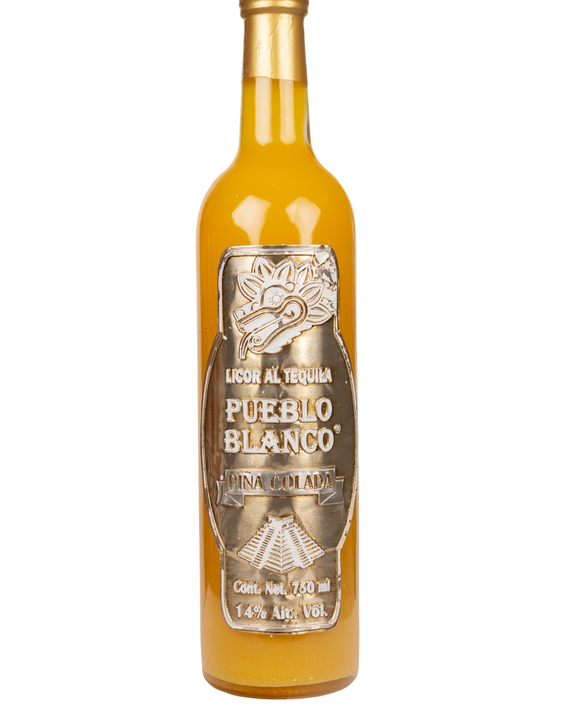 Licor al Tequila Pueblo Blanco Piña Colada