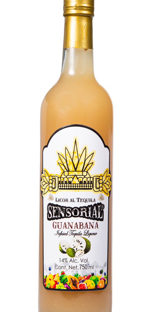 Licor al tequila Sensorial Guanabana