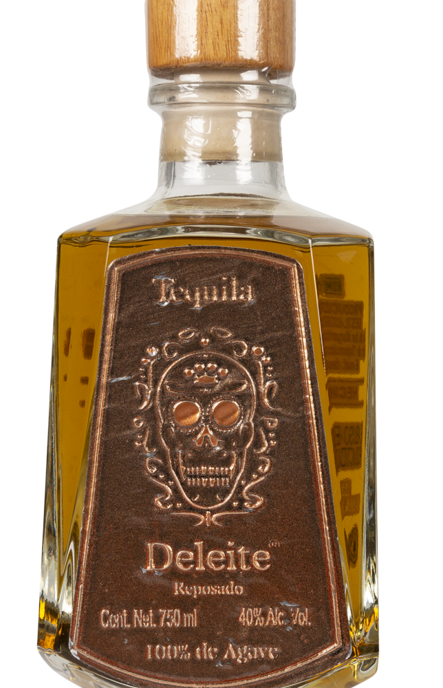 Tequila Deleite Repujado Reposado