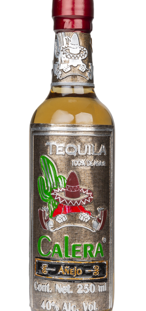 Tequila Calera Repujado Panchitos Añejo