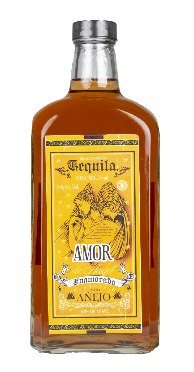 Tequila Amor De Ángel Enamorado Añejo Destiladora Los Magos