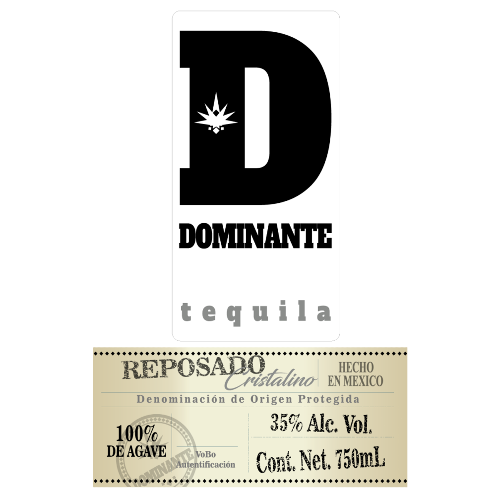 Tequila Dominante Reposado Cristalino