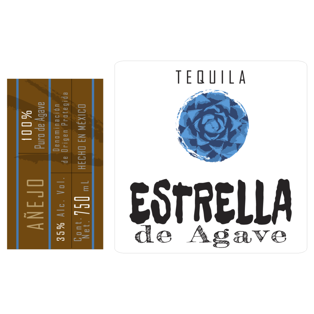 Tequila Estrella de Agave Añejo