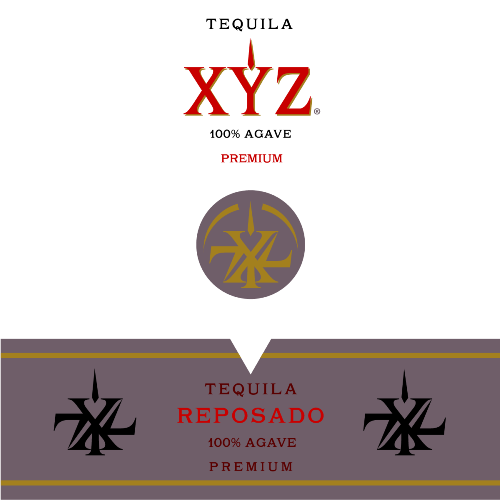 Tequila X y Z Reposado